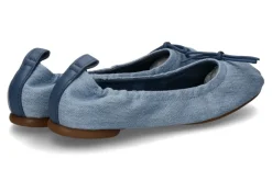 Damen Hogan Damen- Ballerina TESSUTO ACCESSORIO- jeansblau