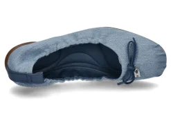Damen Hogan Damen- Ballerina TESSUTO ACCESSORIO- jeansblau