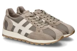 Herren Hogan Herren- Sneaker ALLACCIATO TESDS SLASH- taupe