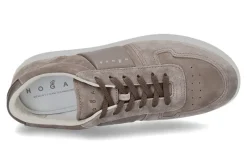 Herren Hogan Herren- Sneaker ALLACCIATO FASCIA LOGO- taupe