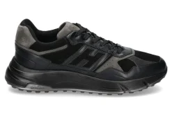 Herren Hogan Herren- Sneaker HYPERLIGHT ALLACCIATO LEATHER- schwarz