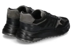 Herren Hogan Herren- Sneaker HYPERLIGHT ALLACCIATO LEATHER- schwarz
