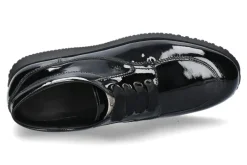 Damen Hogan Schnürer TRADITIONAL ALLACCIATO BASSO NERO (38½)