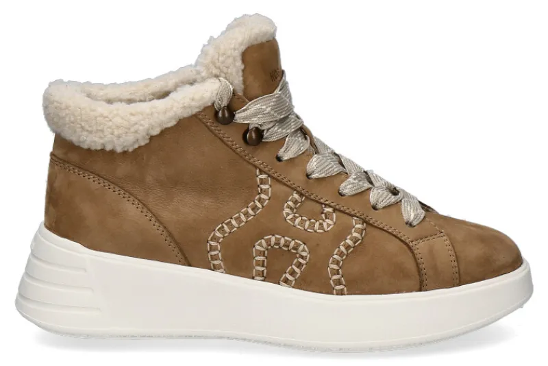 Damen Hogan Sneaker H562 MID CUT-CREMA