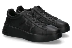 Herren Hogan Sneaker REBEL H562 ALLACCIATO H NERO HEMATITE