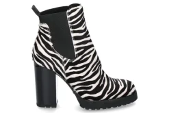 Damen Hogan Stiefelette BIANCO NERO (37 )