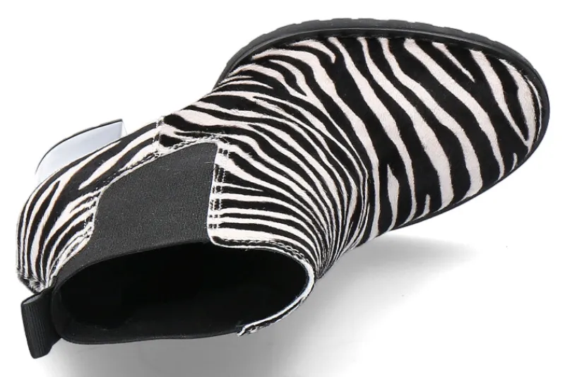 Damen Hogan Stiefelette BIANCO NERO (37 )