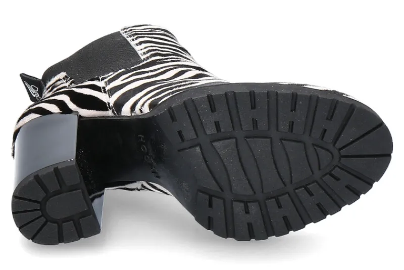 Damen Hogan Stiefelette BIANCO NERO (37 )