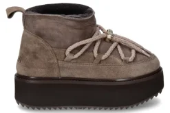 Damen Inuikii Boots gefüttert CLASSIC LOW PLATFORM -taupe