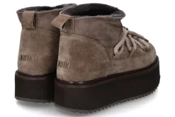 Damen Inuikii Boots gefüttert CLASSIC LOW PLATFORM -taupe