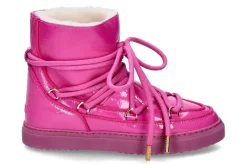 Damen Inuikii Boots gefüttert FULL LEATHER NAPLACK FUXIA