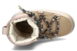 Damen Inuikii Boots gefüttert GROS GRAIN DOUBLE LACE CREAM