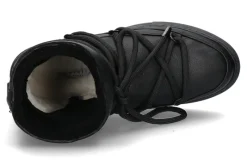 Damen Inuikii Boots gefüttert NAPPA BLACK