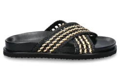 Damen Inuovo Pantolette 396052 GOAT- schwarz