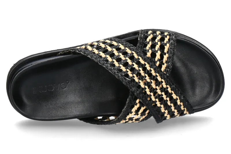 Damen Inuovo Pantolette 396052 GOAT- schwarz