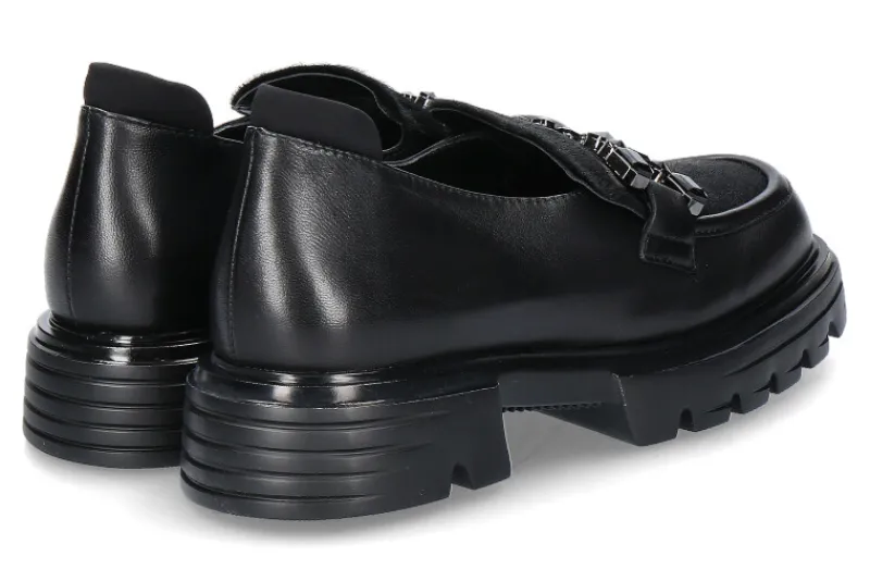 Damen Jeannot Loafer SJ624J NAPPA CAVALLINO- nero/ schwarz