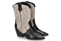 Damen Kennel und Schmenger Kennel & Schmenger Cowboy Boots DALLAS CALF SUEDE- schwarz/ sabbia