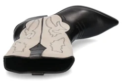 Damen Kennel und Schmenger Kennel & Schmenger Cowboy Boots DALLAS CALF SUEDE- schwarz/ sabbia