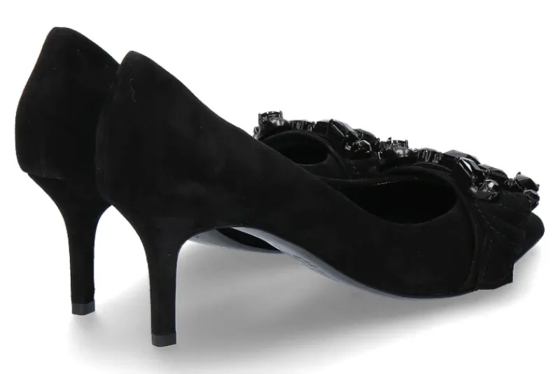 Damen Kennel und Schmenger Kennel & Schmenger Pumps ROME SAMTZIEGE LEDER SCHWARZ