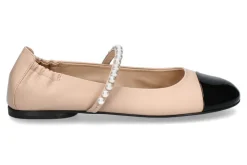 Damen Kennel und Schmenger Ballerina BILLY Softlack/Nappa- schwarz/nude