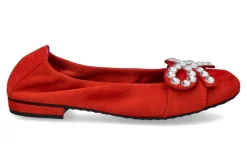 Damen Kennel und Schmenger Ballerina MALU SAMTZIEGE KIRSCHE