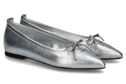 Damen Kennel und Schmenger Ballerina GRETA METALLIC CALF- argento