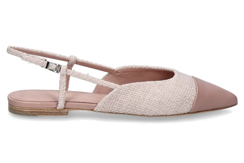 Damen Kennel und Schmenger Sling- Ballerina GRETA NAPPA TWEED- rosa/nude