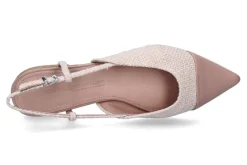 Damen Kennel und Schmenger Sling- Ballerina GRETA NAPPA TWEED- rosa/nude