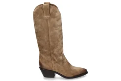 Damen Lazamani Cowboy Boots SAND