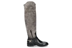 Damen Le Pepé Stiefel CAMOSCIO FANGO NAPPA NERO (41)