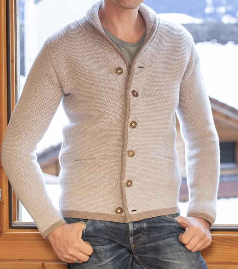 Damen Liebling Janker MARTIN- marmor/trüffel