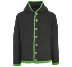 Damen Liebling Janker THOMAS -anthrazit grün