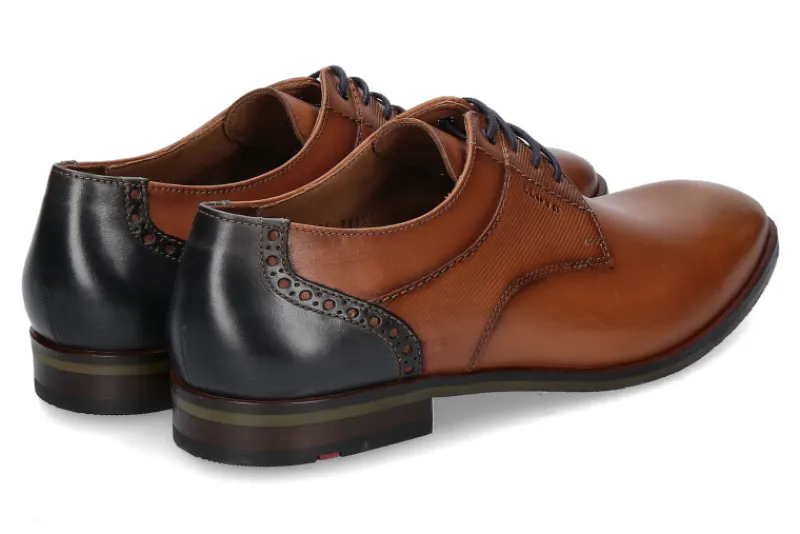Herren Lloyd Schnürer HIGGINS GRANADA CALF COGNAC PACIFIC (44)