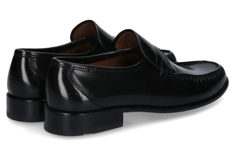 Herren Lloyd Slipper EGMOND BISONTE CALF NERO (42)