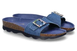 Damen Lodi Pantolette BIPA TEJANO JEANS- blau