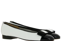 Damen Lorbac Ballerina MEFY NAPPA BIANCO NERO