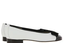 Damen Lorbac Ballerina MEFY NAPPA BIANCO NERO