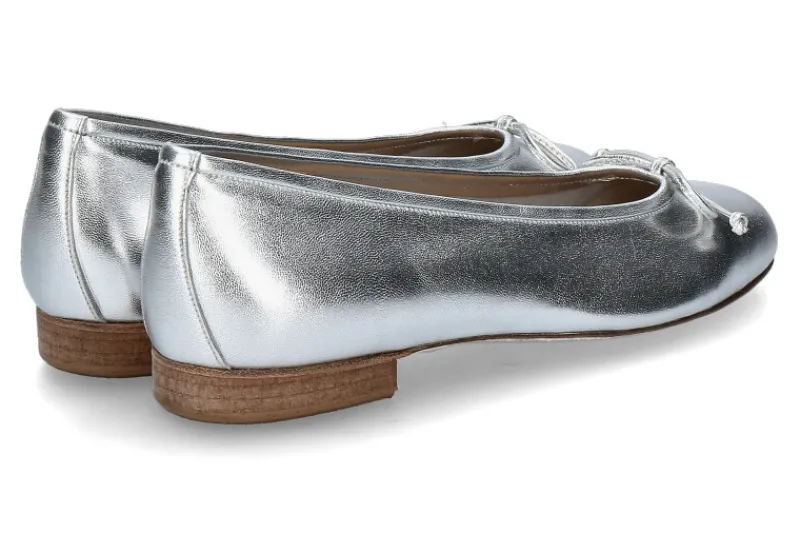 Damen Lorbac Ballerina MOLLY LAMINATO- argento/silber