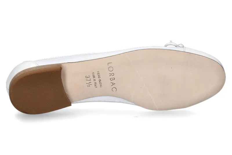 Damen Lorbac Ballerina MOLLY VERNICE NAPPA bianco