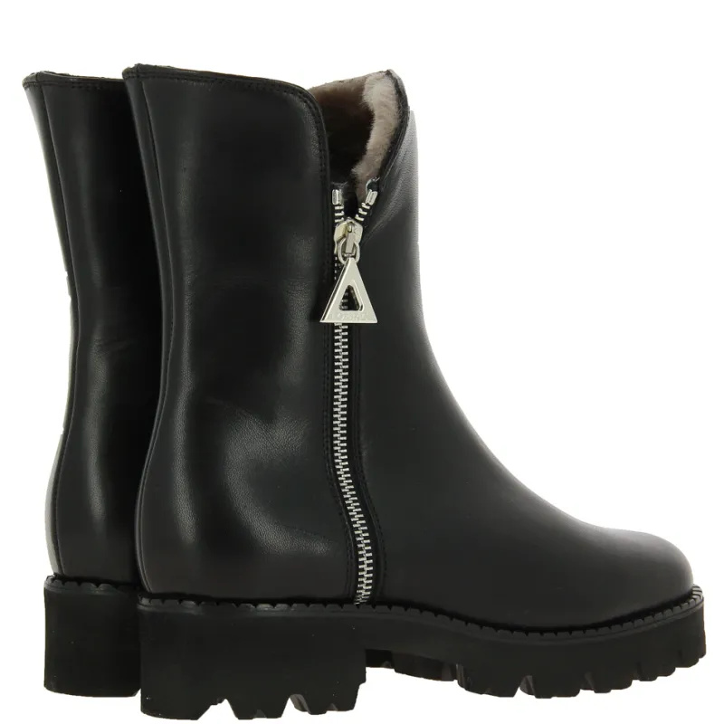 Damen Lorbac Stiefelette gefüttert MAGDA NAPPA NERO