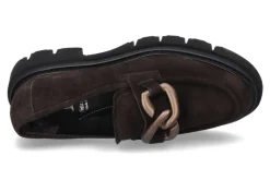 Damen Luca Grossi Loafer CAMOSCIO DARK BROWN