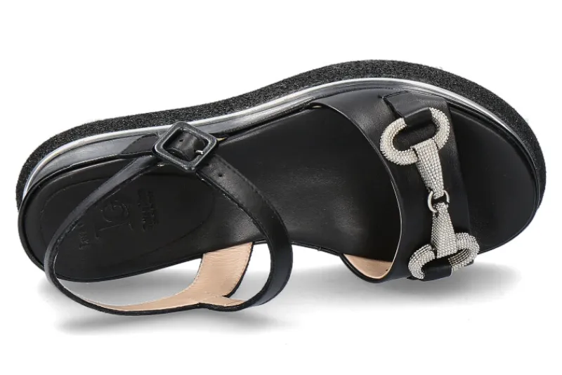 Damen Luca Grossi Sandale CAPRI NERO