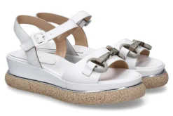 Damen Luca Grossi Sandale GARDA BIANCO