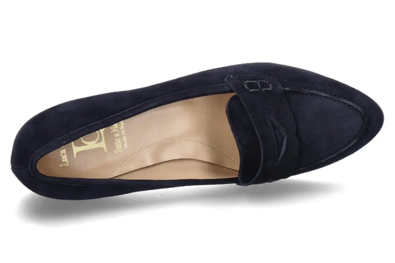 Damen Luca Grossi Slipper CAMOSCIO BLU 2117M