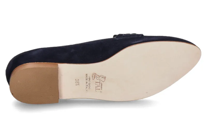 Damen Luca Grossi Slipper CAMOSCIO BLU 2117M