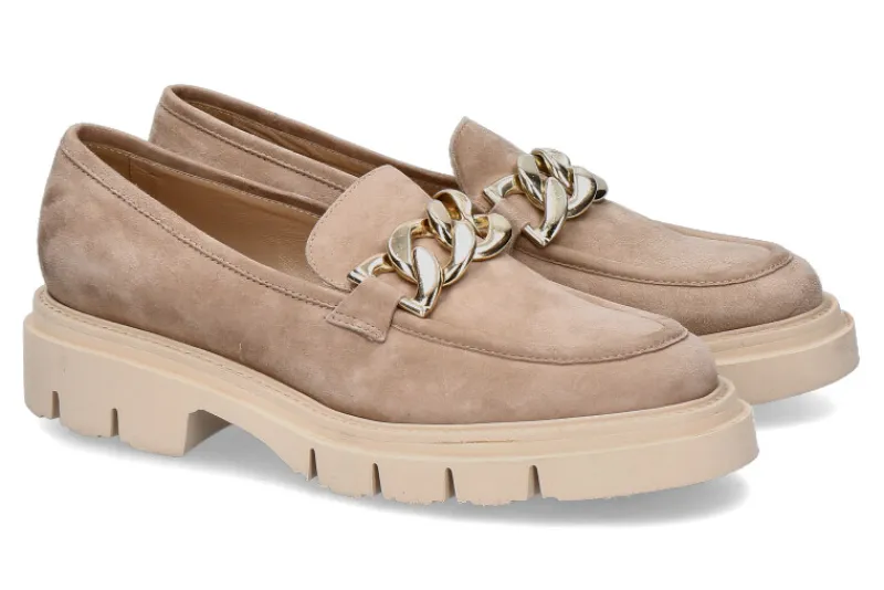 Damen Luca Grossi Slipper CAMOSCIO NEW BISCUIT