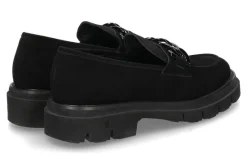 Damen Luca Grossi Slipper CAMOSCIO NERO