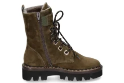 Damen Luca Grossi Stiefelette gefüttert CAMOSCIO MILITARY