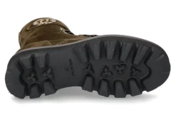 Damen Luca Grossi Stiefelette gefüttert CAMOSCIO MILITARY