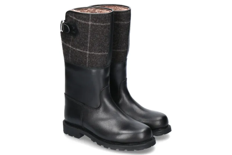 Damen Ludwig Reiter Damen- Stiefel gefüttert MARONIBRATERIN- schwarz/umbra tweet